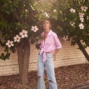 Zara Wide Leg Jeans Size 10